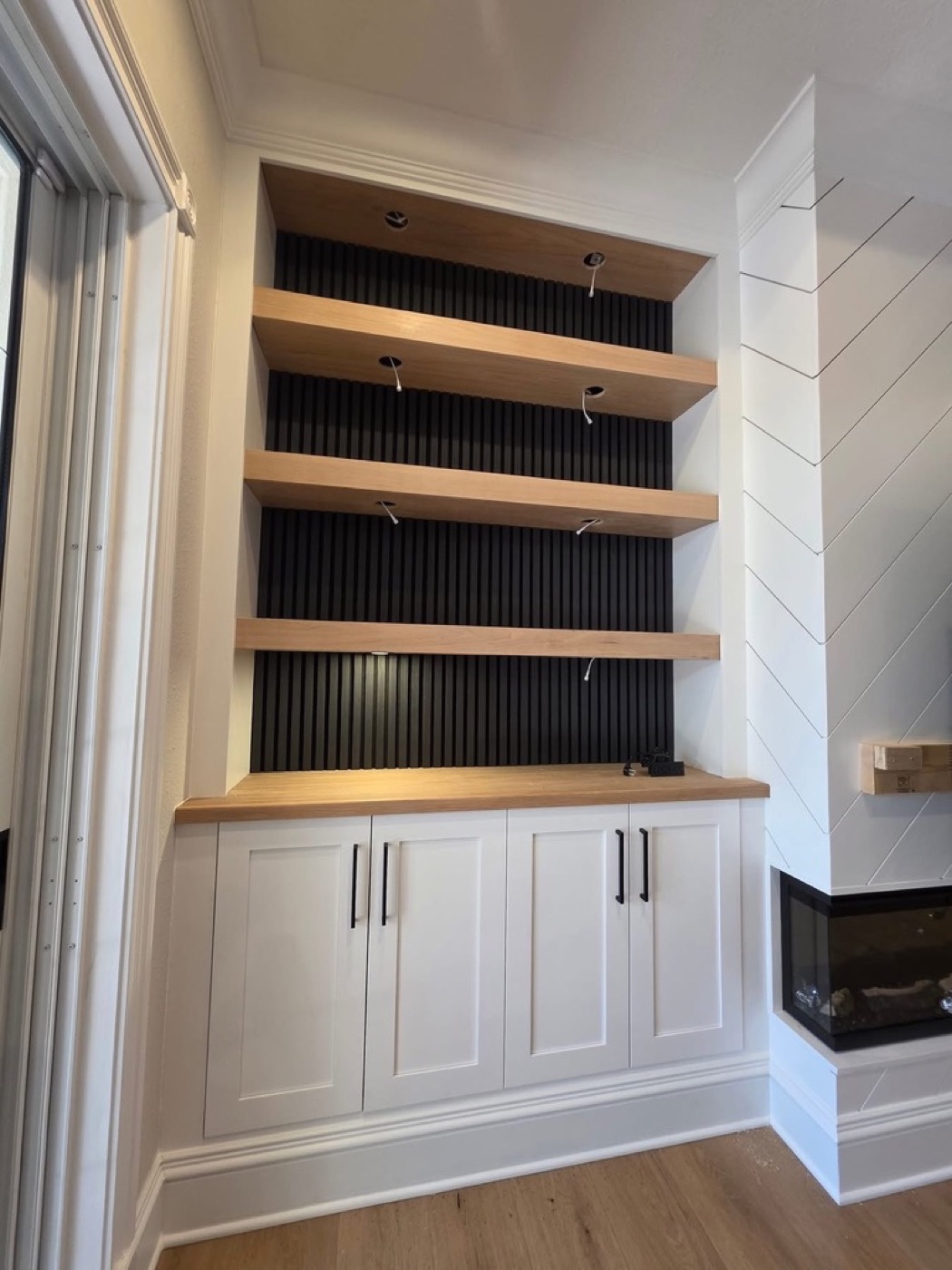 Home Office Built-In Wall Unit